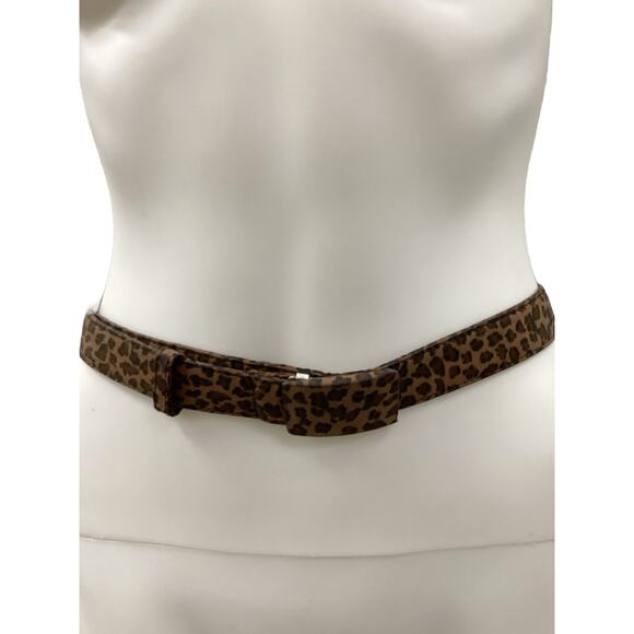 Bottega Veneta Belt Women’s One Size Cheetah Print Brown - Picture 5 of 5